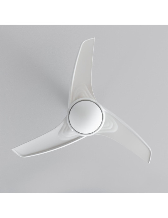 Ventilateur de Plafond Silencieux Aran Blanc 107cm Moteur DC