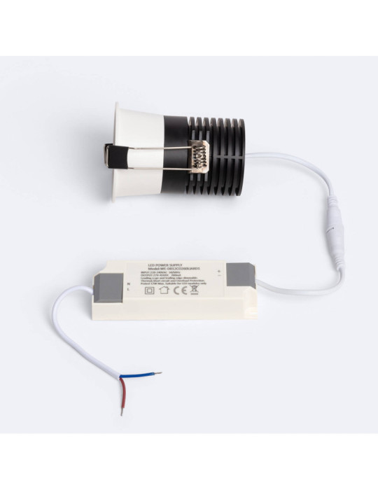 Spot Downlight LED 12W Rond MINI Coupe Ø 65 mm