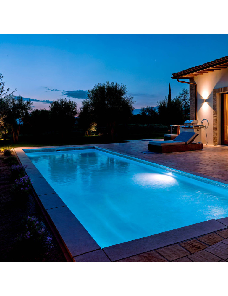 Spot LED Piscine en Saillie RGB Submersible 12V AC IP68 35W
