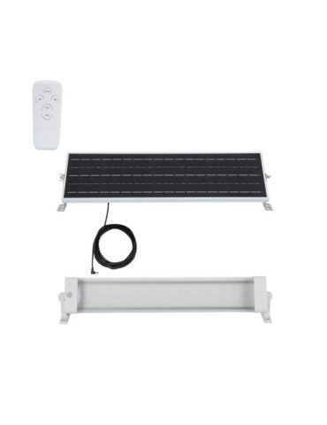 Réglette Solaire Étanche LED 62cm 20W IP65