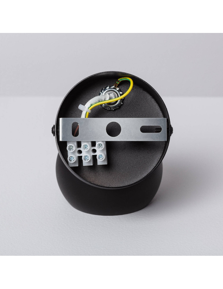 Applique Murale Orientable Aluminium Ates 1 Spot Noir