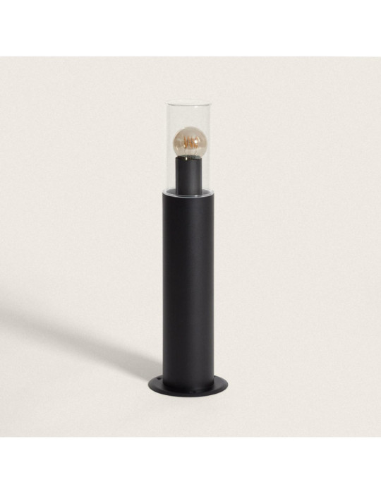 Balise Extérieure en Saillie sur Pied 50cm Aluminium Lutsha