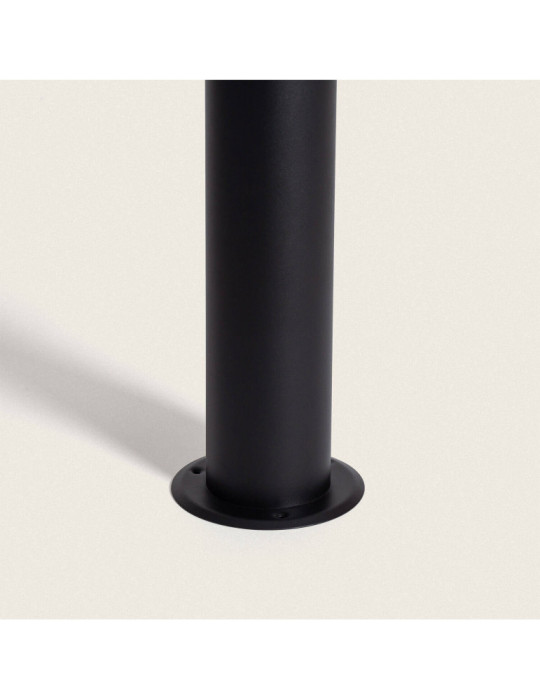 Balise Extérieure en Saillie sur Pied 50cm Aluminium Lutsha