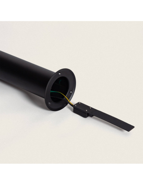 Balise Extérieure en Saillie sur Pied 50cm Aluminium Lutsha