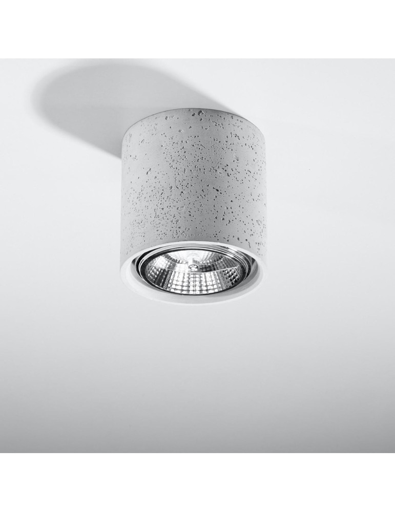 Plafonnier Cullo Béton SOLLUX
