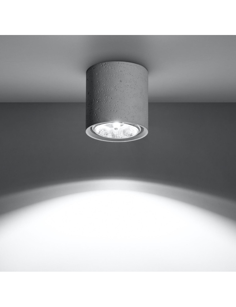 Plafonnier Cullo Béton SOLLUX