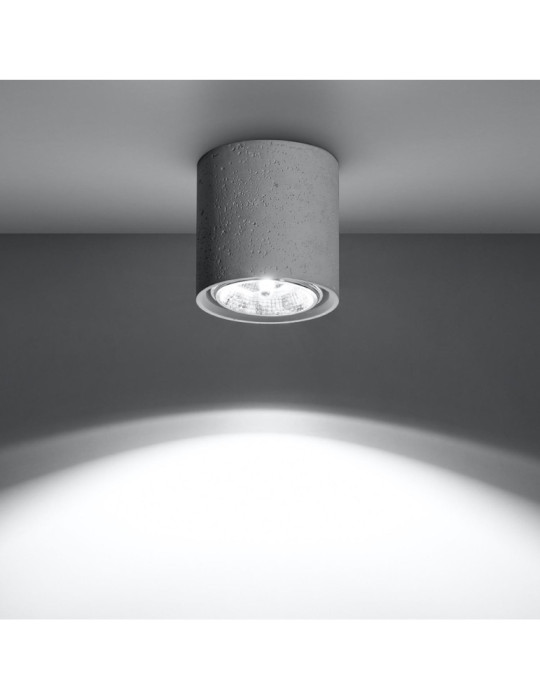 Plafonnier Cullo Béton SOLLUX