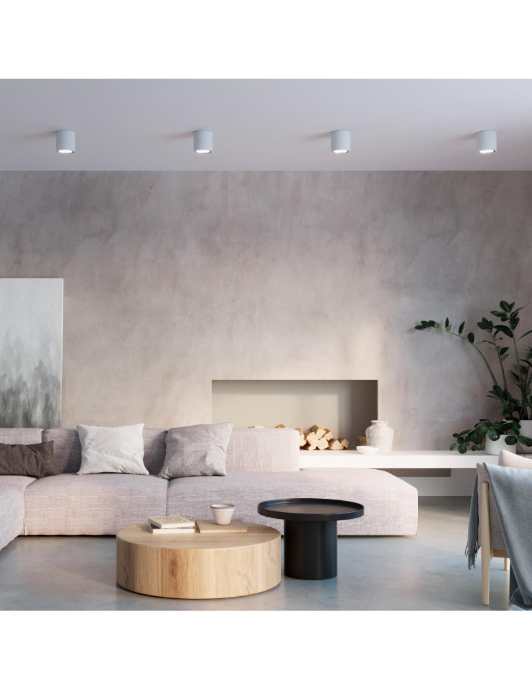 Plafonnier Cullo Béton SOLLUX