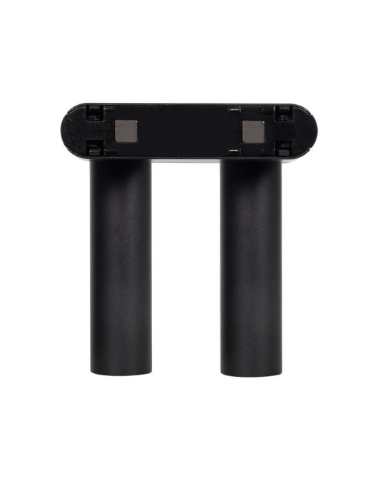 Spot LED sur Rail Magnétique 25mm Extra-Plat 14W Double 48V Noir