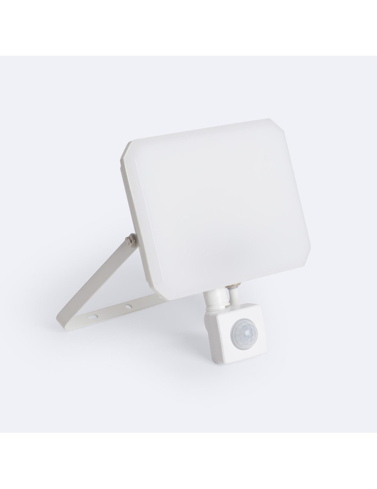 Projecteur LED 50W IP65 avec capteur PIR Blanc