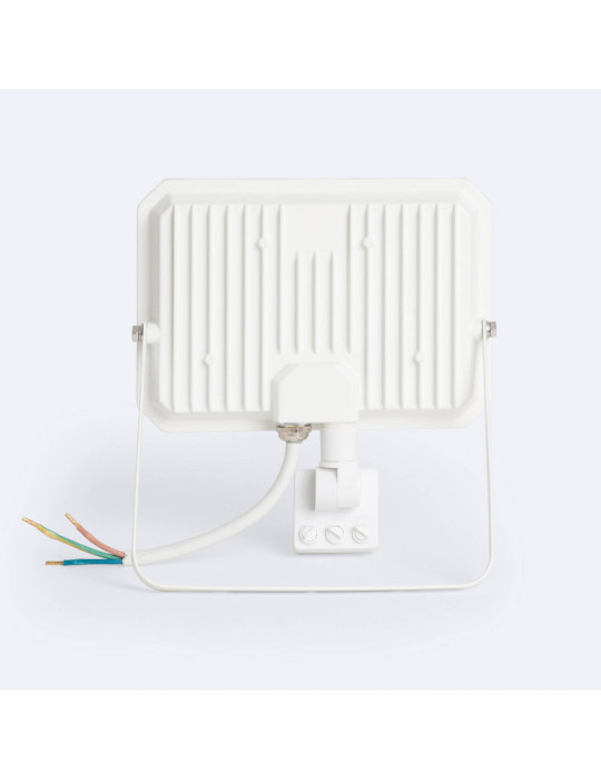 Projecteur LED 50W IP65 avec capteur PIR Blanc