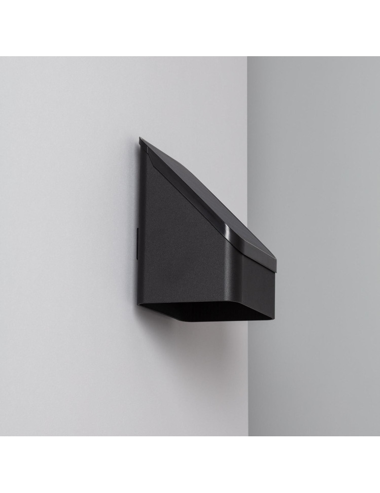 Applique Murale LED Extérieure Solaire Aluminium Namib avec Détecteur Mouvement Radar IP65