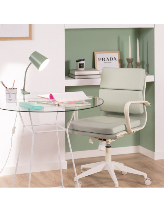 Lampe de Bureau Flex Métal Delavan avec Pince