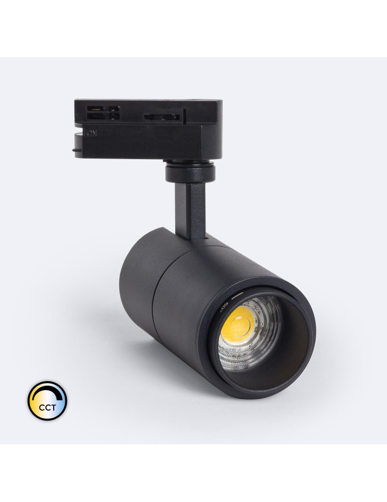 Spot LED sur Rail Monophasé 10W Pulyx Dimmable CCT Multi-angle 15-60º