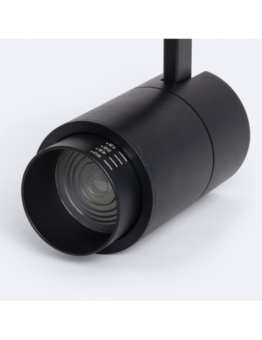 Spot LED sur Rail Monophasé 10W Pulyx Dimmable CCT Multi-angle 15-60º