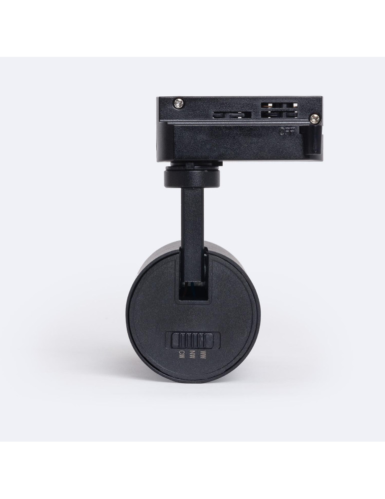 Spot LED sur Rail Monophasé 10W Pulyx Dimmable CCT Multi-angle 15-60º