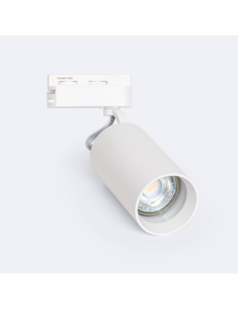 Spot à Douille sur Rail Monophasé Runn pour Ampoule GU10