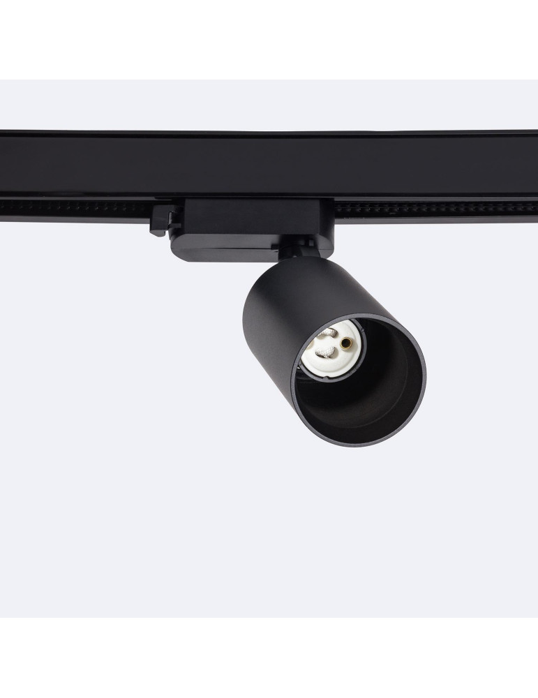 Spot à Douille sur Rail Monophasé Runn pour Ampoule GU10