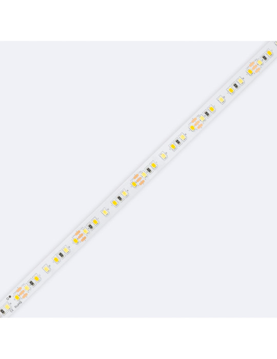 Ruban LED CCT 12V DC SMD2835 120LED/m 5m IP20 Largeur 10mm Coupe 5cm