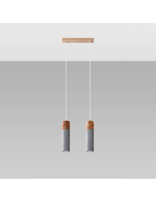 Suspension Béton  Zane 2 SOLLUX