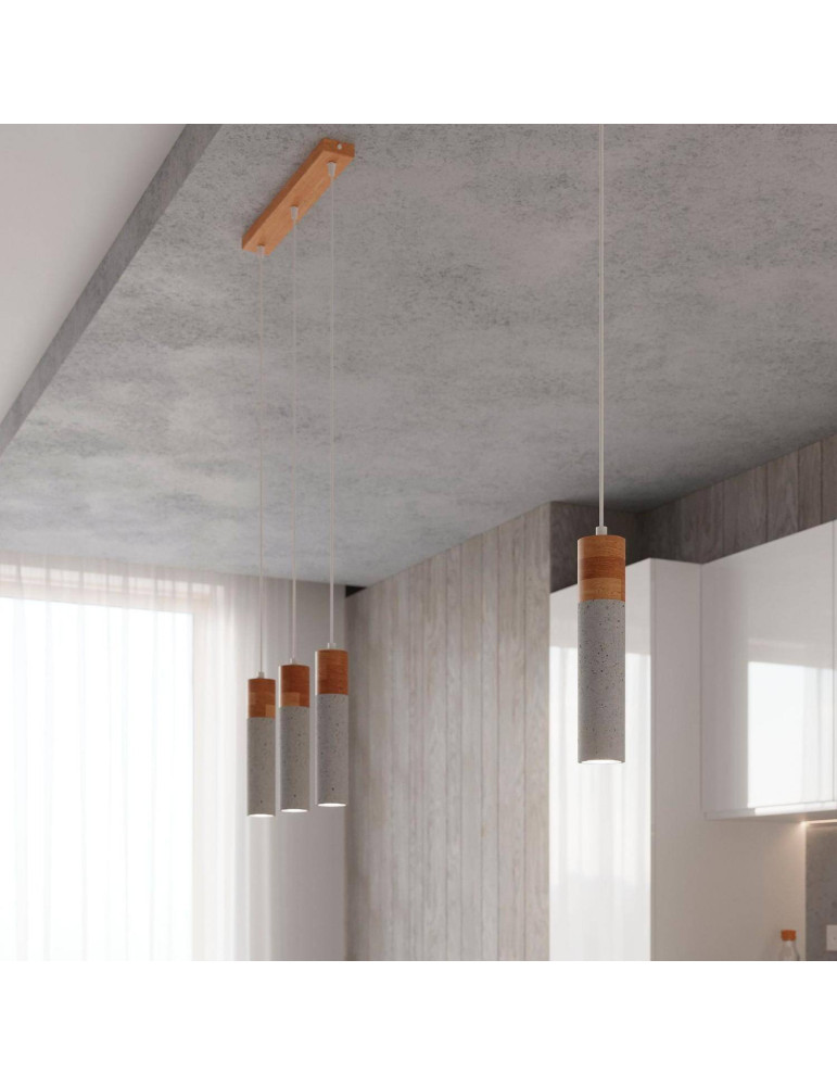 Suspension Béton  Zane 2 SOLLUX