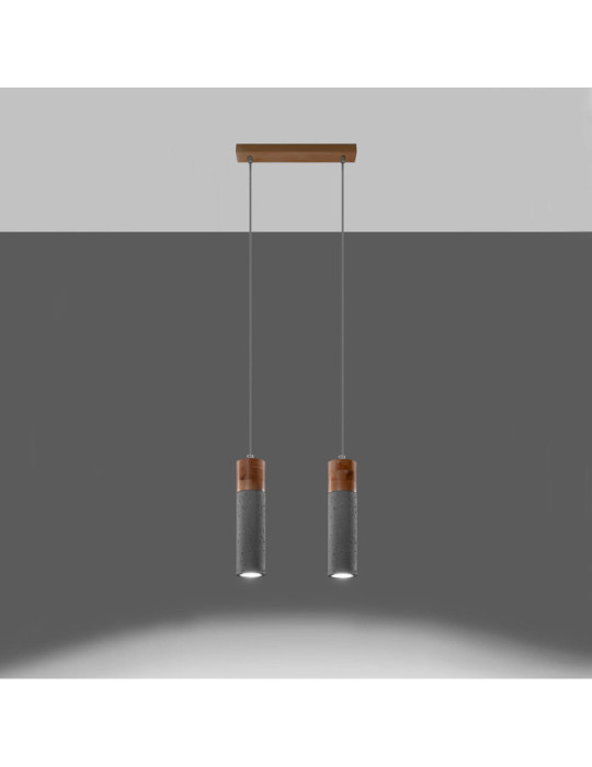 Suspension Béton  Zane 2 SOLLUX