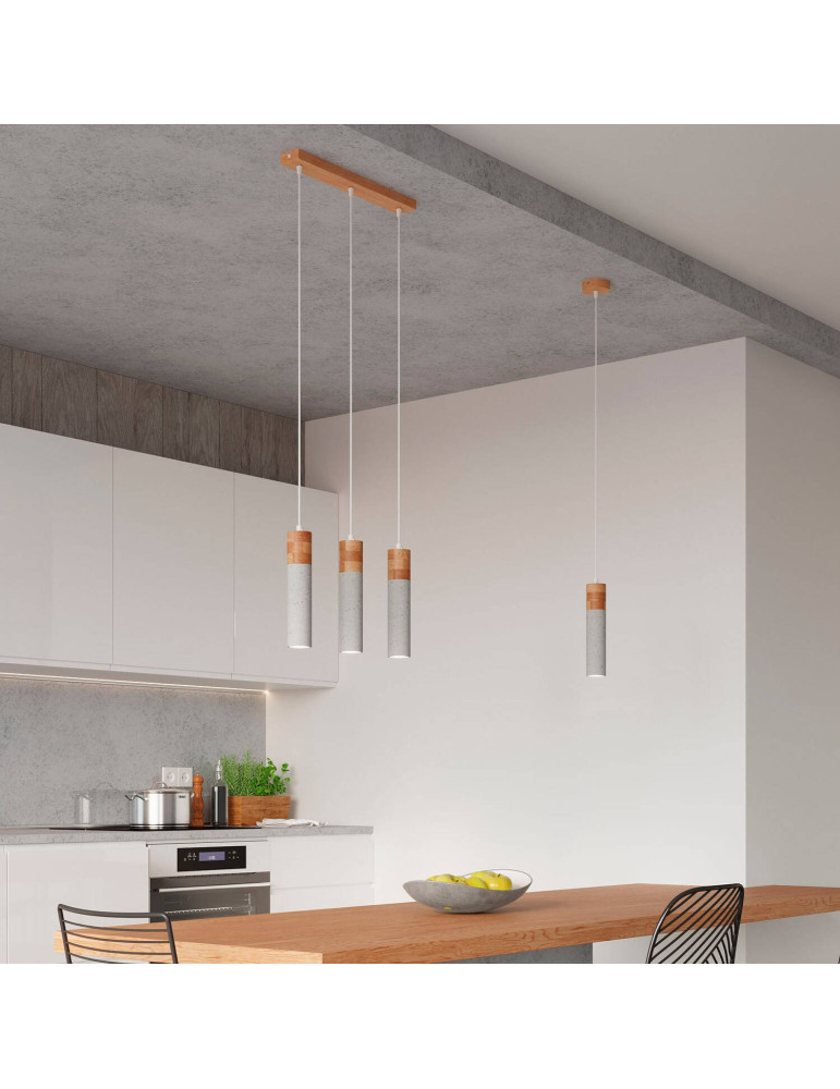 Suspension Béton  Zane 2 SOLLUX