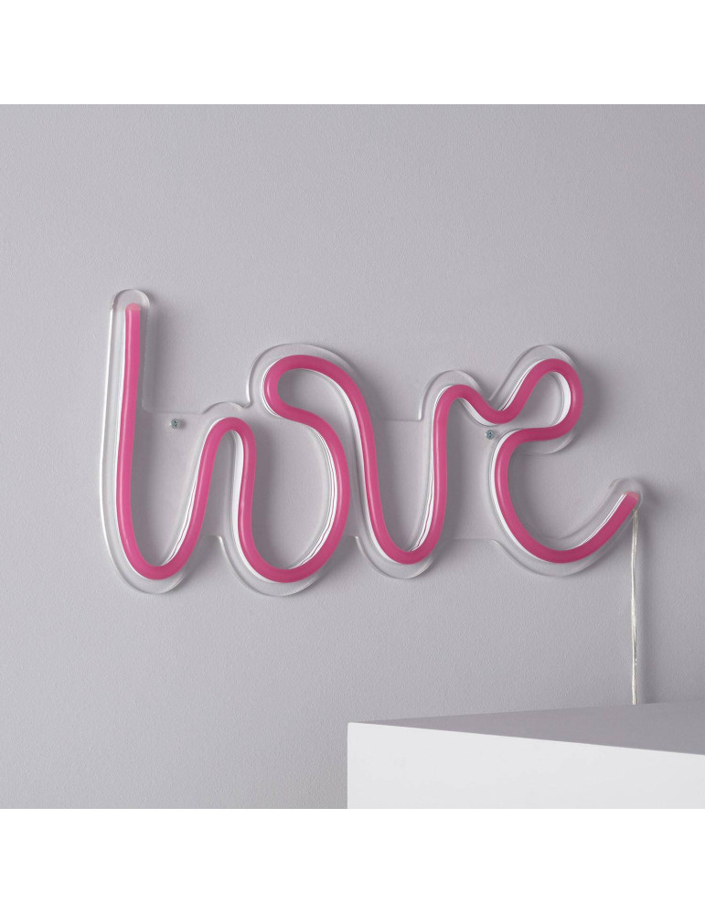 Enseigne Néon LED "LOVE"