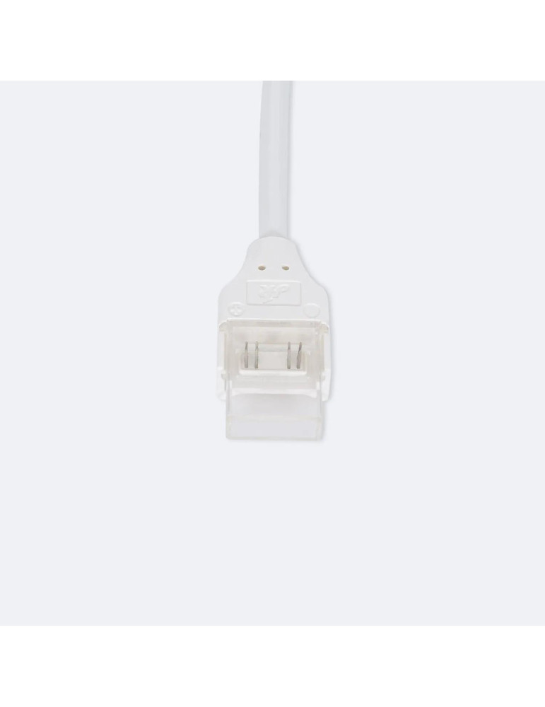 Connecteur Hippo avec Câble pour Ruban LED RGB 12/24/220V SMD Silicone Flex Largeur 12mm