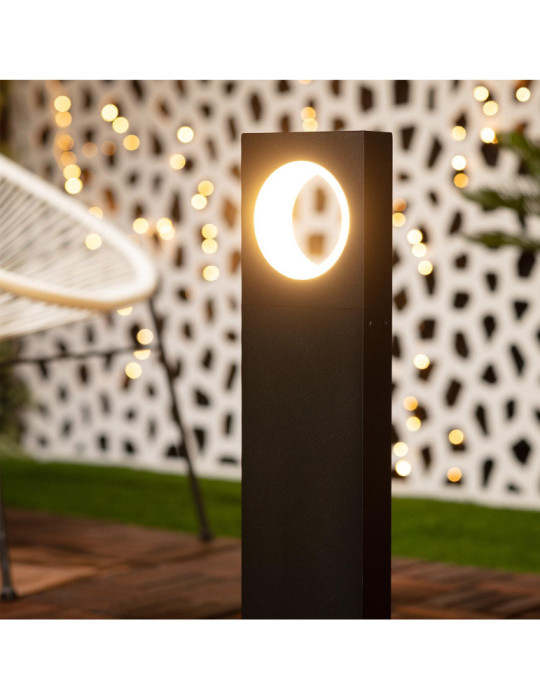 Balise LED Extérieure 12W en Saillie sur Pied 60cm Arada