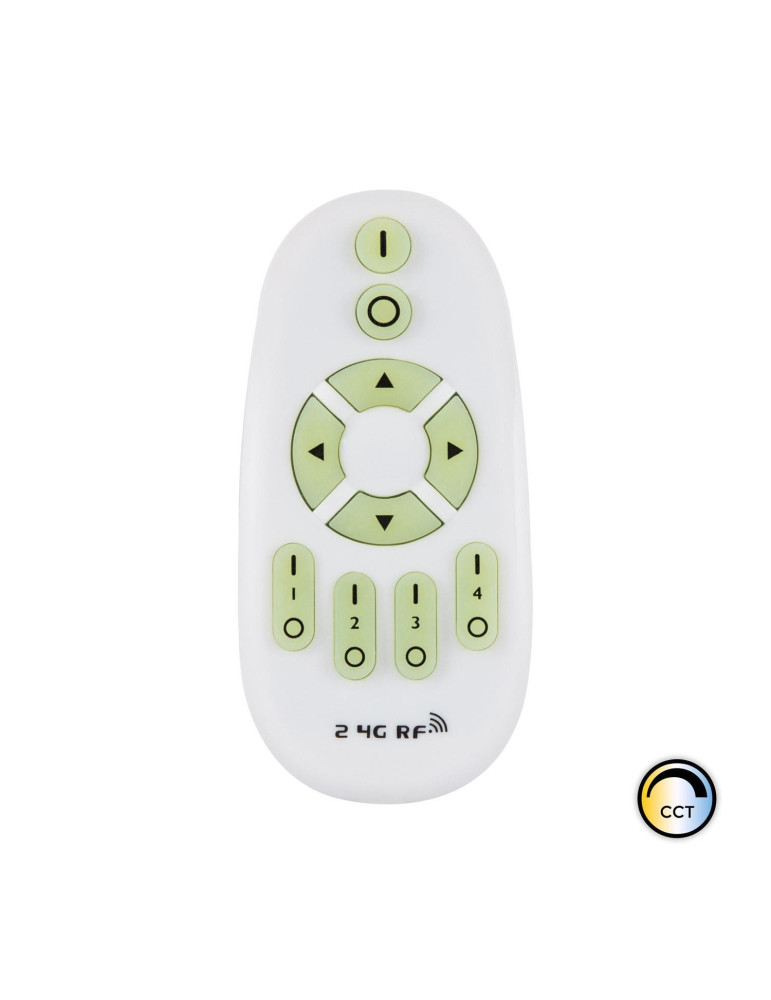 Télécommande pour Dalle et Plafonnier CCT Sélectionnable 2.4GHz V.2