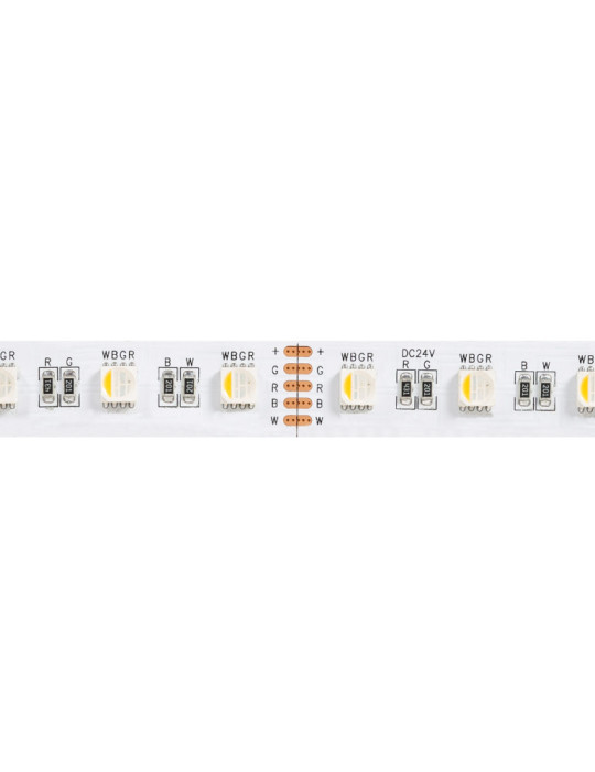 Tira LED 24V Srip light  60LED/m 5m RGBW IP20