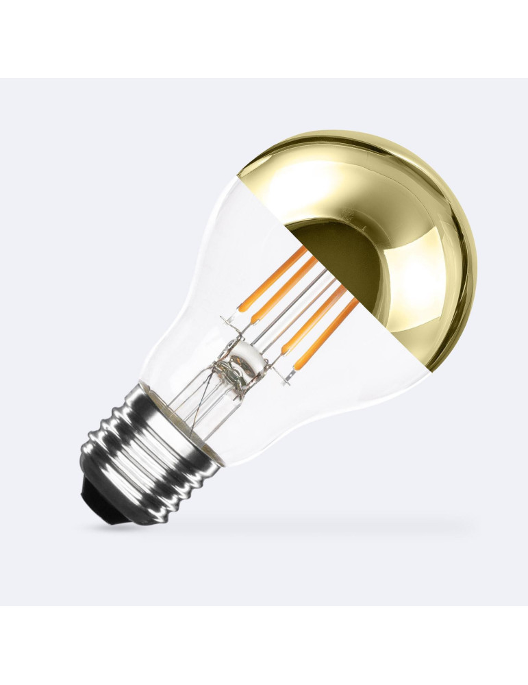 Ampoule Filament LED E27 6W 600 lm A60 Dimmable Gold Reflect