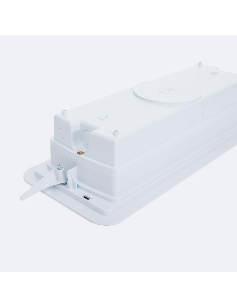 Éclairage de Secours LED Encastrable 160lm Permanent/Non Permanent Coupe 155x400 mm