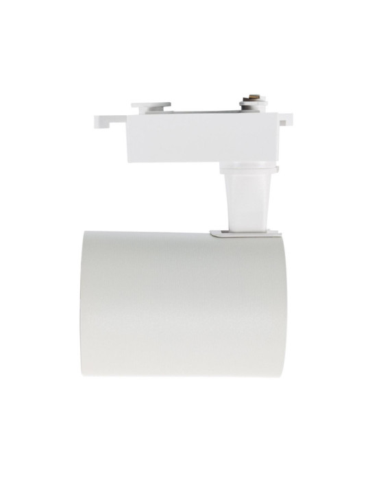 Spot LED sur Rail Monophasé 20W Bron Blanc