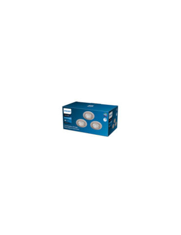 Pack de 3 Unidades Foco Downlight LED Regulable 5.5W PHILIPS Sparkle Corte Ø 70 mm