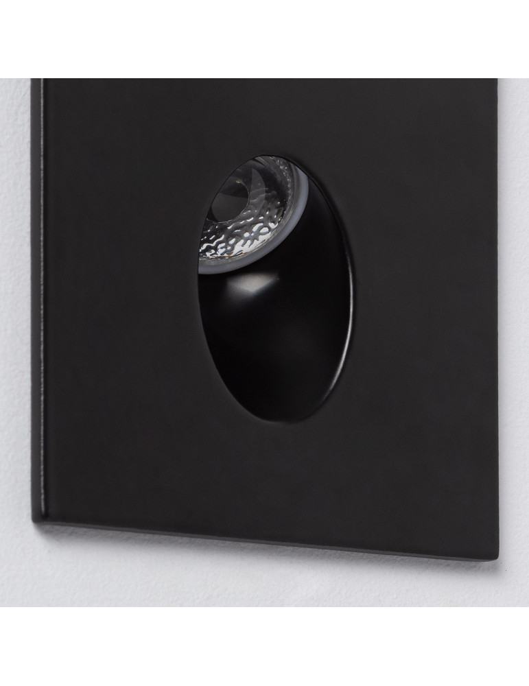 Baliza LED Blake Acabado Negro 1W