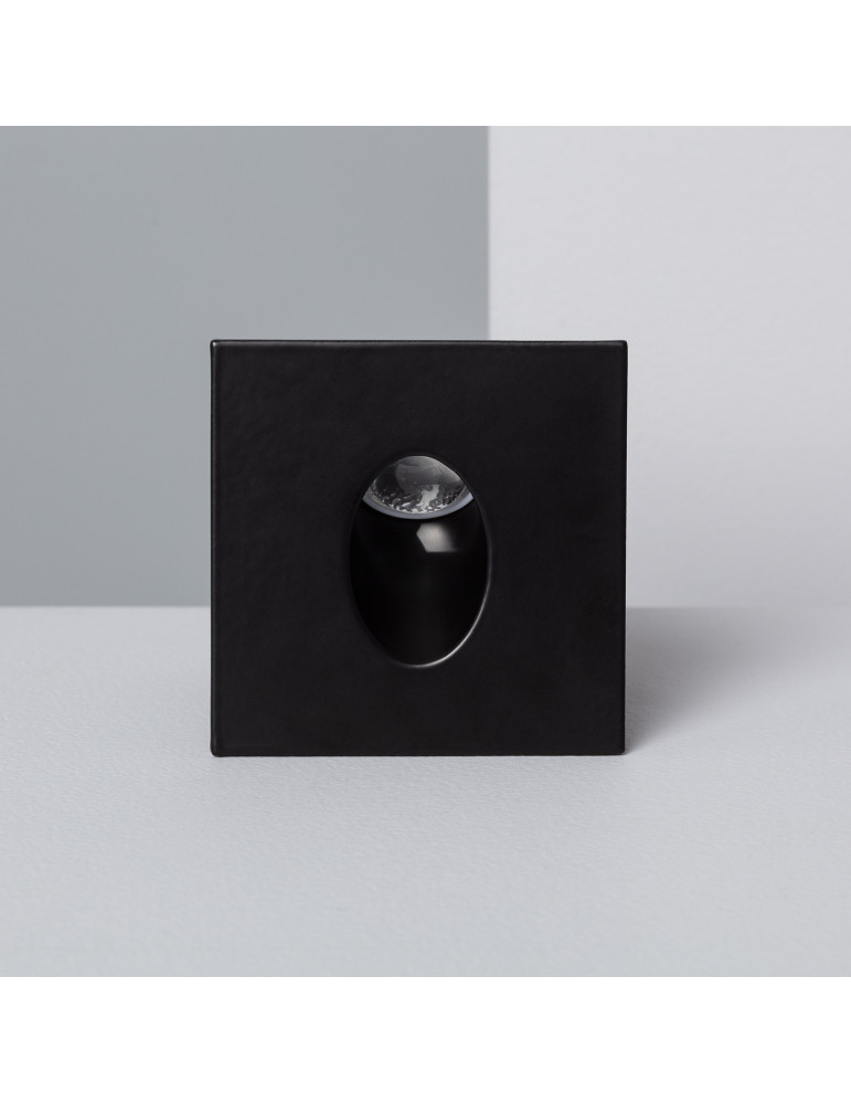 Baliza LED Blake Acabado Negro 1W