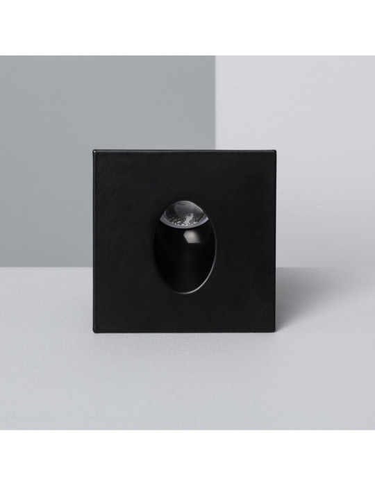 Baliza LED Blake Acabado Negro 1W