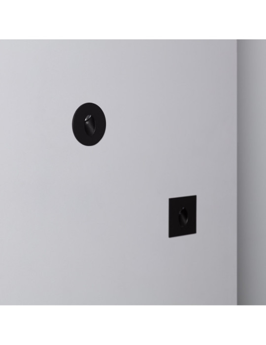 Baliza LED Blake Acabado Negro 1W