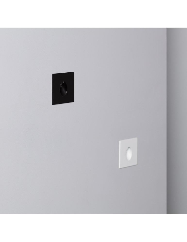 Baliza LED Blake Acabado Negro 1W