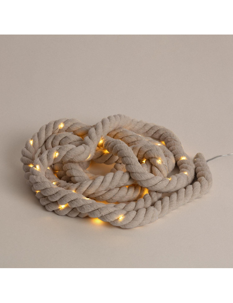 Guirlande LED Extérieure Corde avec Batterie Iraia 5m