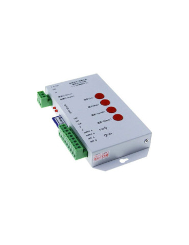 Contrôleur pour Ruban LED RGBIC Digital 5-24 V DC SPI T-1000S