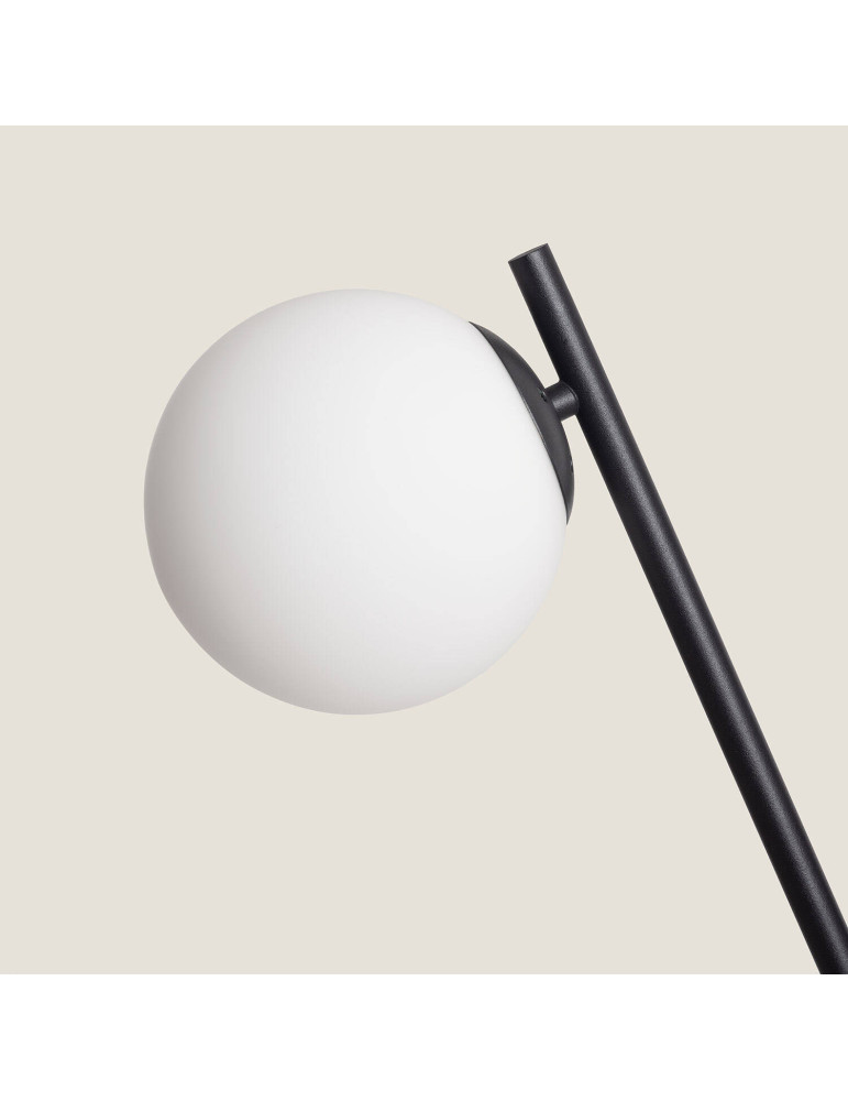 Lampadaire Métal et Verre Balts