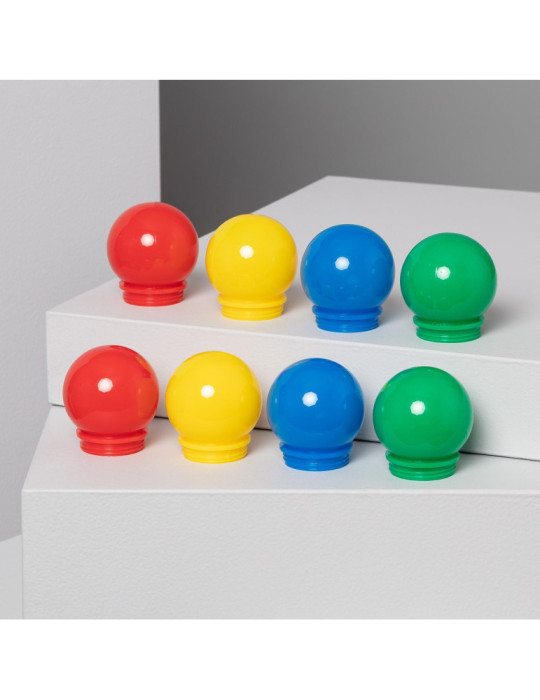 Remplacement Boules pour Guirlande Multicolore 8 Unités