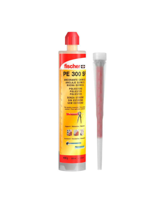 Chevilles Chimique avec Canule FIS PE 300 SF FISCHER 518899