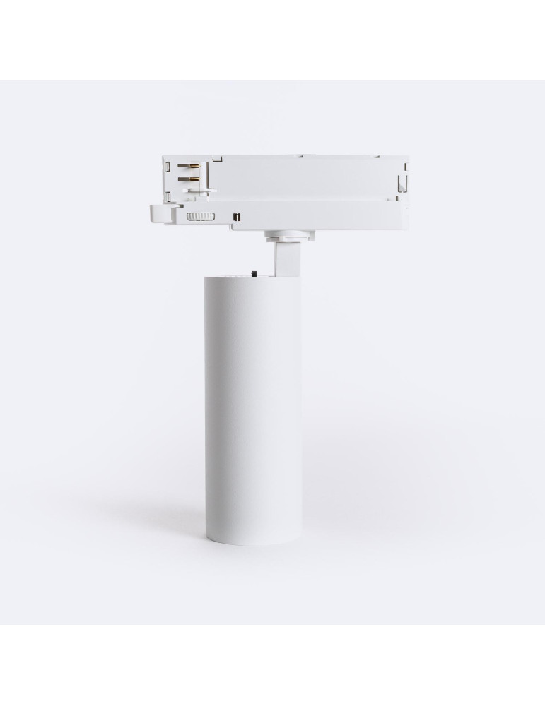 Spot LED sur Rail Triphasé 20W Carlo CCT Blanc