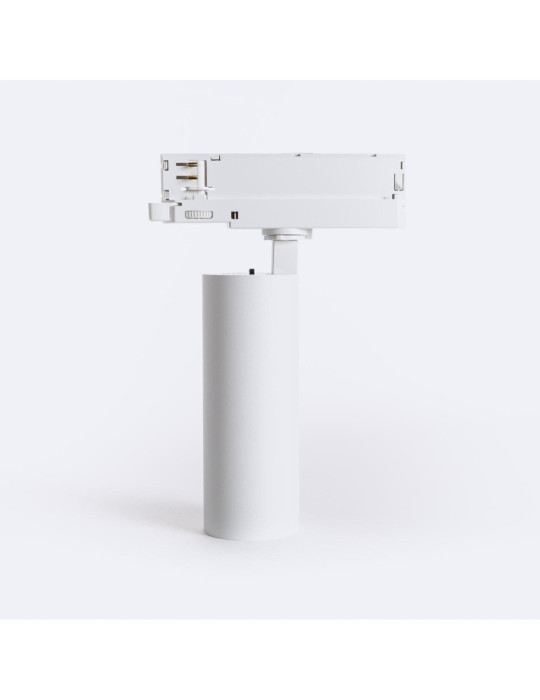 Spot LED sur Rail Triphasé 20W Carlo CCT Blanc