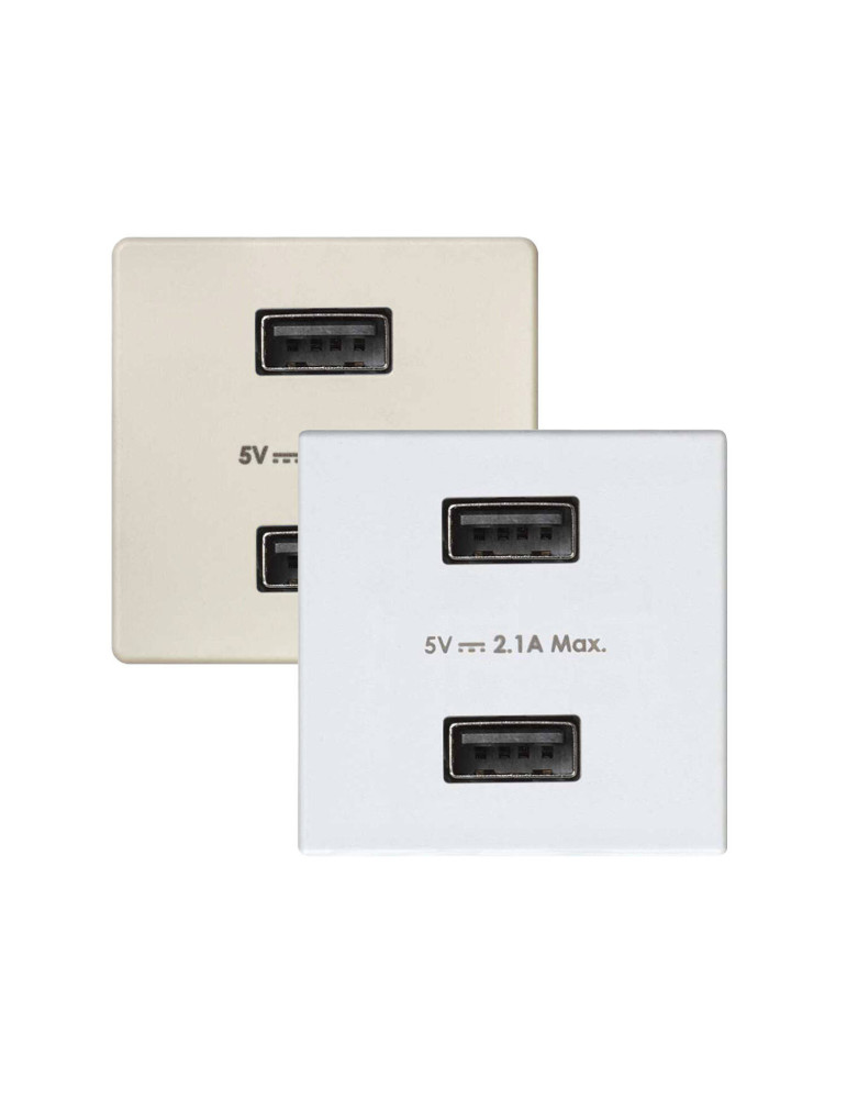 Prise Double USB SIMON 27 Play 2701096