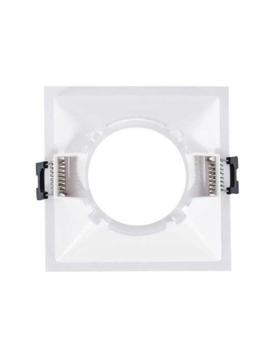 Spot LED Downlight Carré GU10 6W Coupe 85x85mm Faible UGR PC